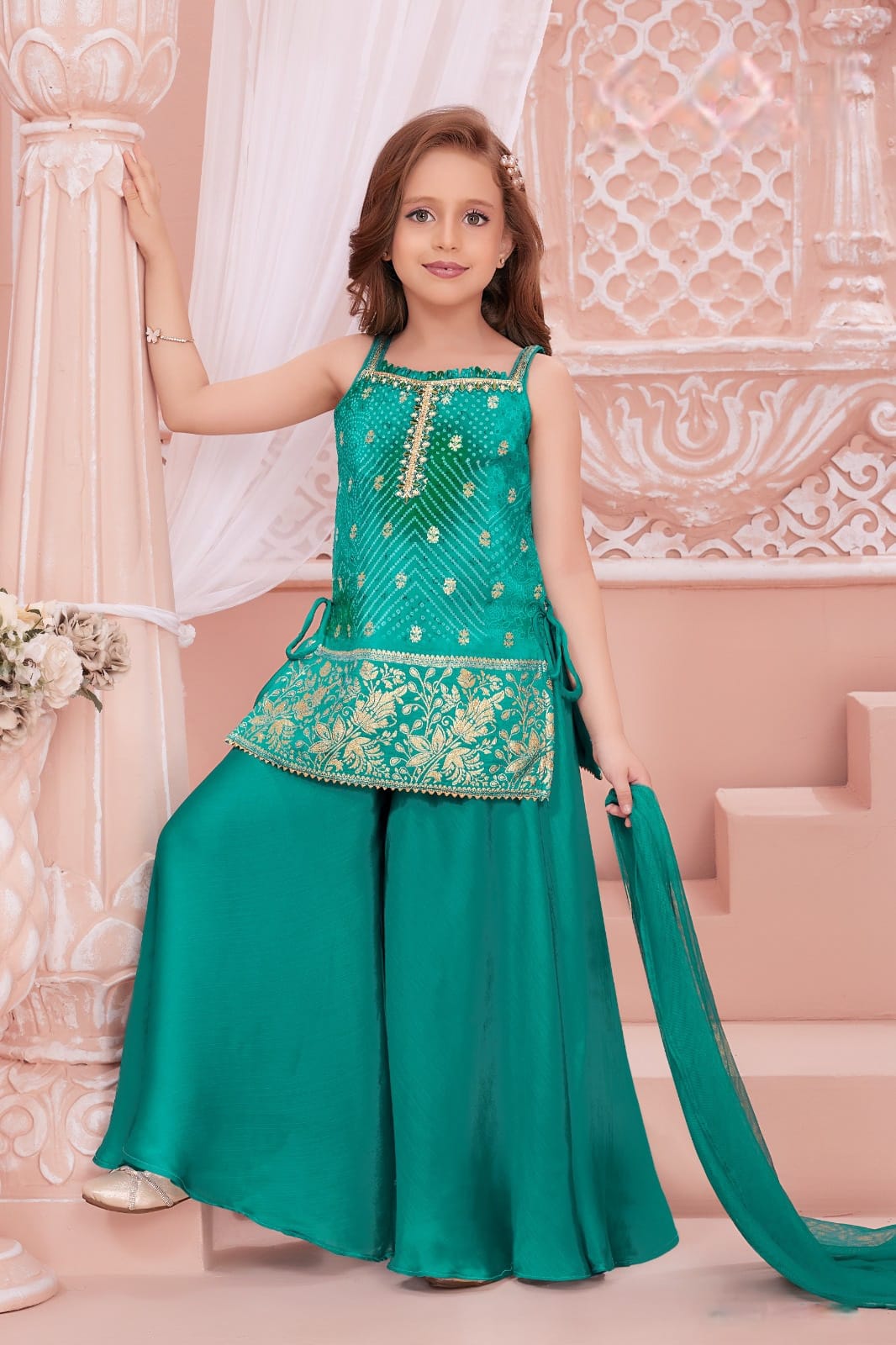 Traditional Plazo Set