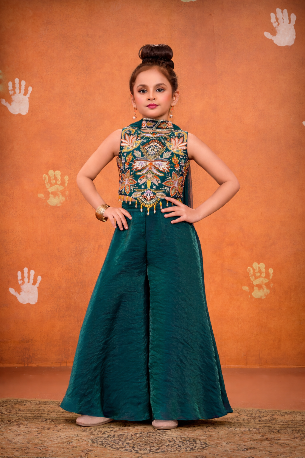 Traditional Plazo Set