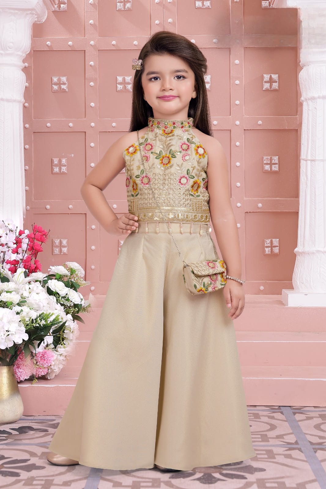 Traditional Plazo set